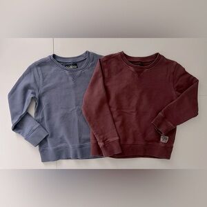 OshKosh B'gosh Kids Sweatshirts - Blue and Maroon